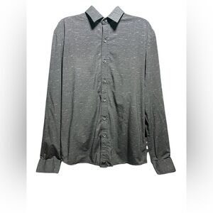 Men’s Buttercloth Regular Fit Button Front Shirt Size Medium